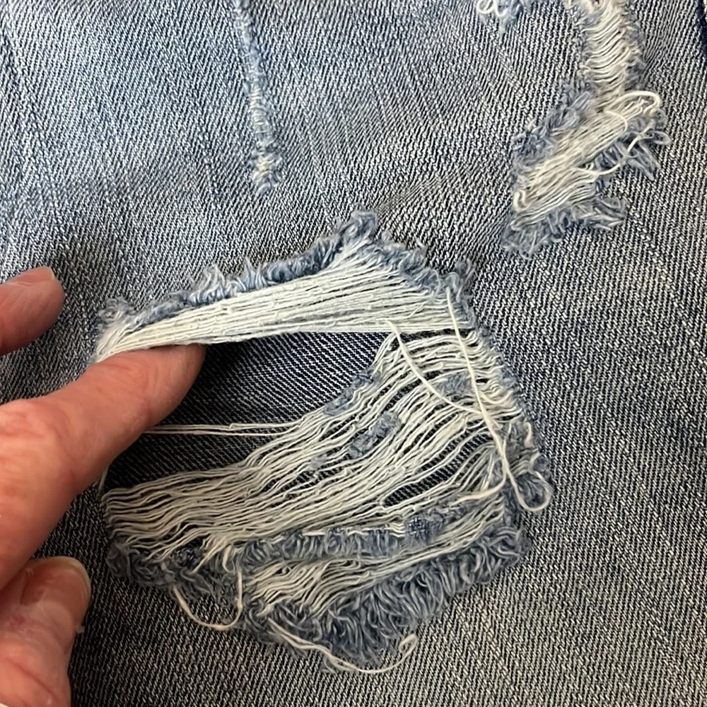 Ksubi boyfriend Jean Shorts distressed - Picture 5 of 8